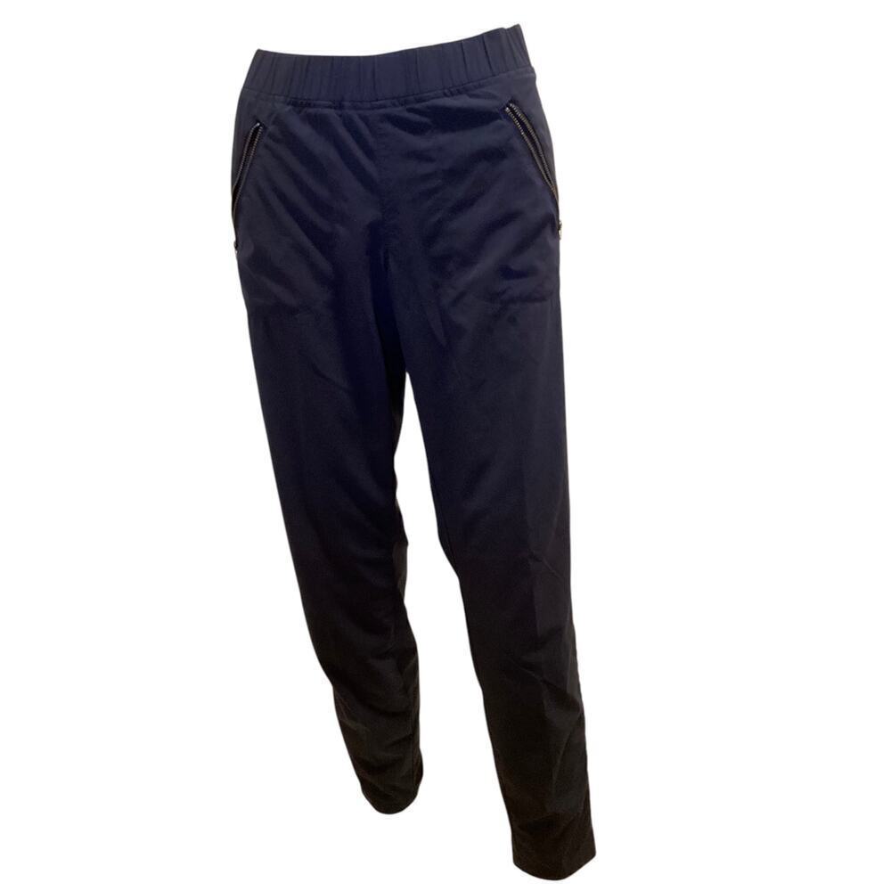 Athleta lightweight midrise joggers‎ women’s sz 4 navy